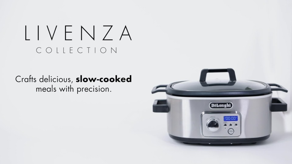 DeLonghi Livenza Slow Cooker With StovetopSafe Pot