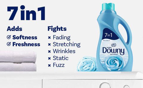 Downy April Fresh Fabric Softener, 64 fl oz - Foods Co.