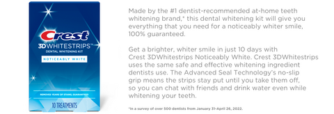 Crest 3D Whitestrips Professional White with LED Accelerator Light At-home  Teeth Whitening Kit - 19 Treatments