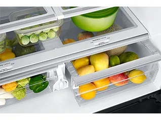 Two Humidity-Controlled Clear Crispers