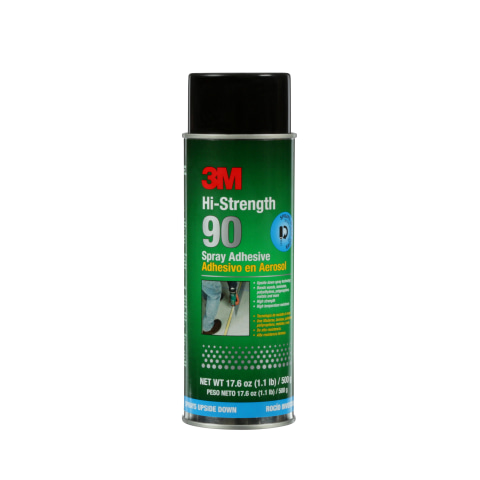 3M - Spray Adhesive: 24 oz Aerosol Can, Clear - 82639220 - MSC Industrial  Supply