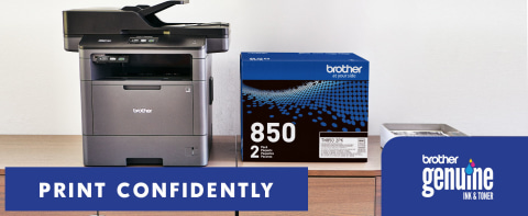 Impresora Láser Multifuncional Monocromática Brother MFC-L5900DW (Incluye  toner TN850 adicional)