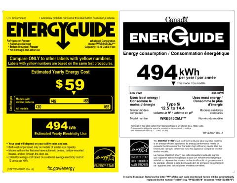 Whirlpool 12 7 Cu Ft Fingerprint Resistant Stainless Bottom Freezer Refrigerator Wrb543cmjz Spencer S Tv Appliance Phoenix Az