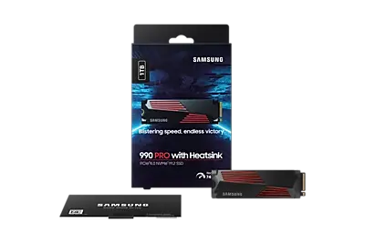 Samsung 990 PRO 1TB Samsung V NAND 3-bit MLC PCIe Gen 4 x4