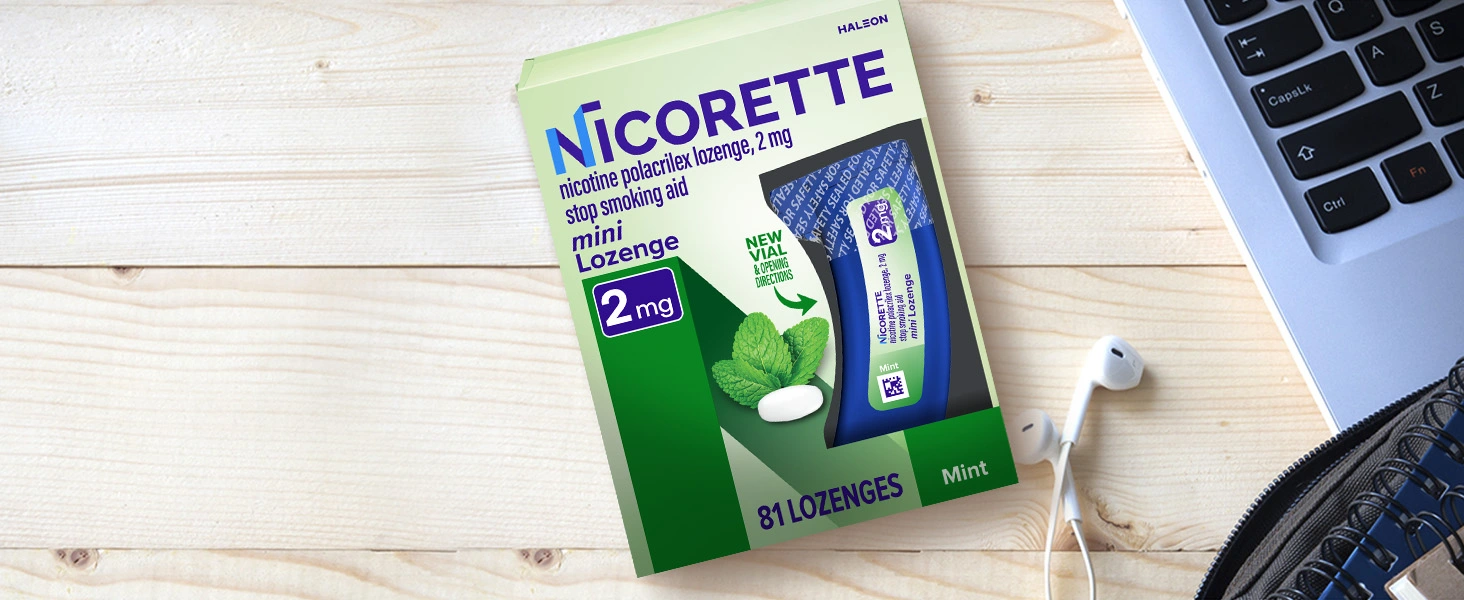 Nicorette 2mg Lozen Mini Mnt - 81 CT