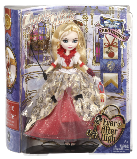 Mattel Ever After High Thronecoming Apple White  Ever after dolls, Ever  after high, Apple white