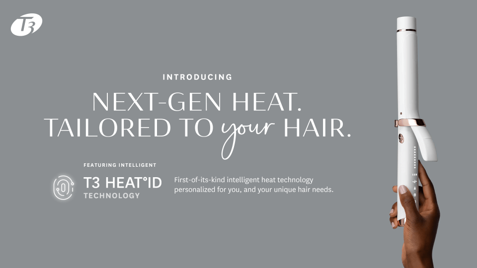 thumbnail video image 2 of T3 Curl ID 1.25” Smart Curling Iron, 2 of 18