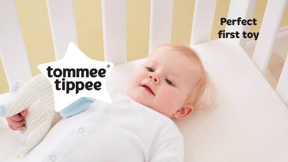 Tommee Tippee Hypoallergenic Stuffed Animal Breathable Toy, Eddy