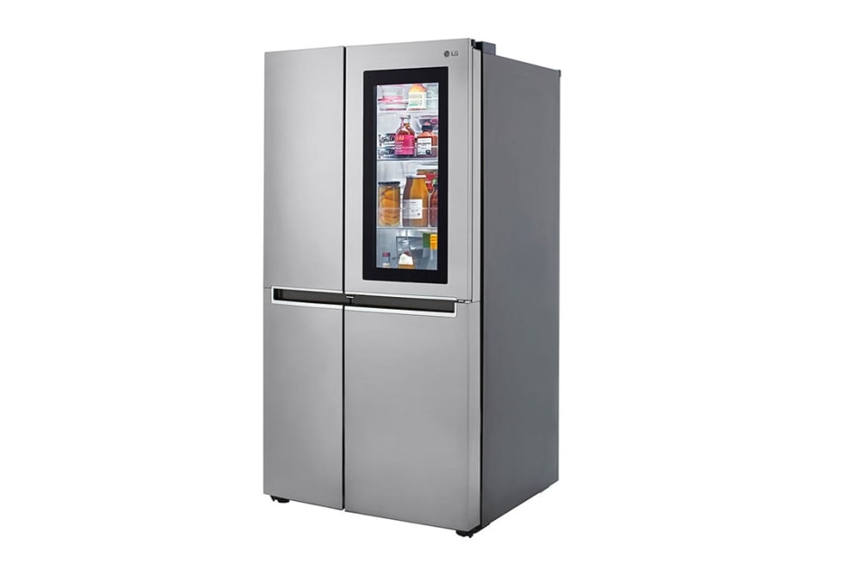 lg side by side refrigerator lowes