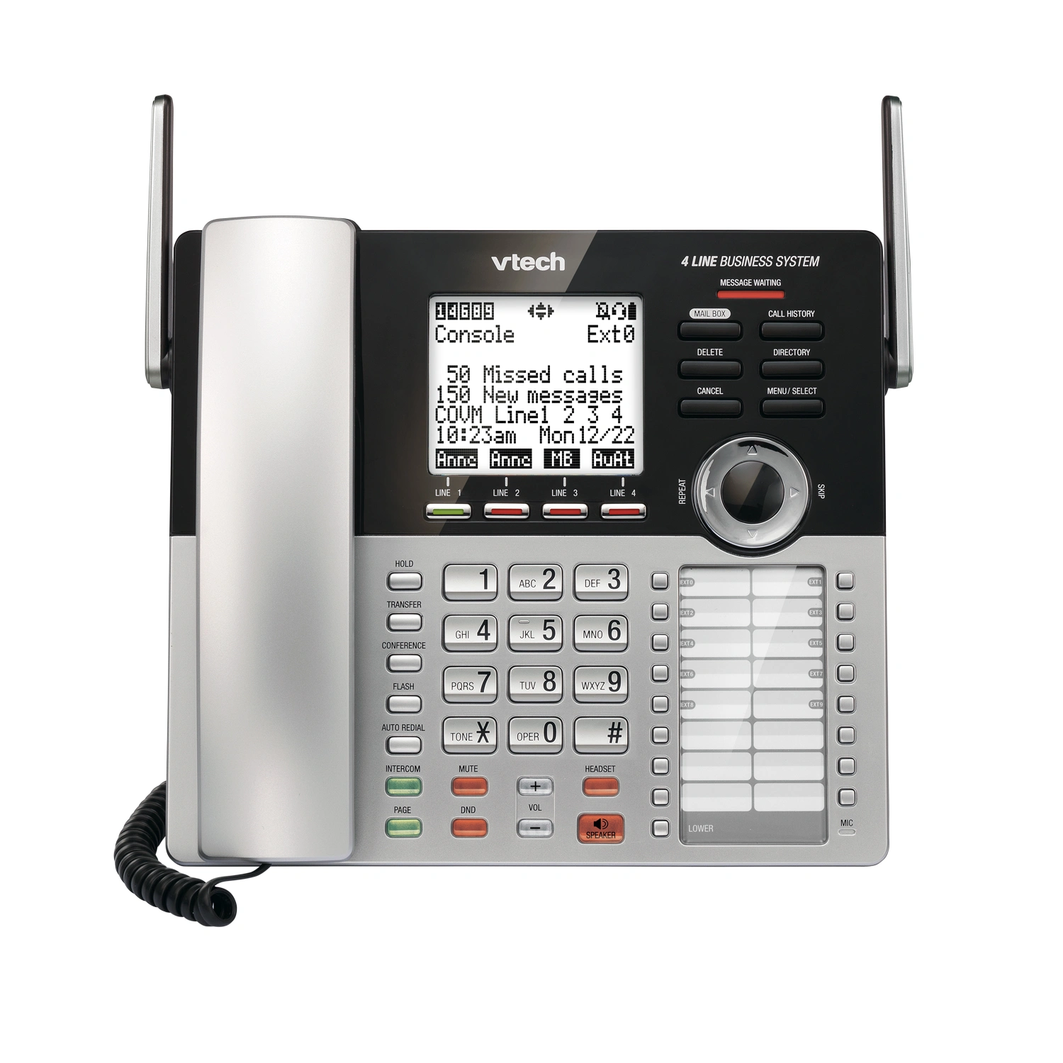 VTech Small Business System 4-Line Phone with Digital Answering