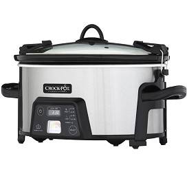 Crock-Pot SCCPCTS605-S Cook Travel Serve 6-Quart Programmable Slow Cooker