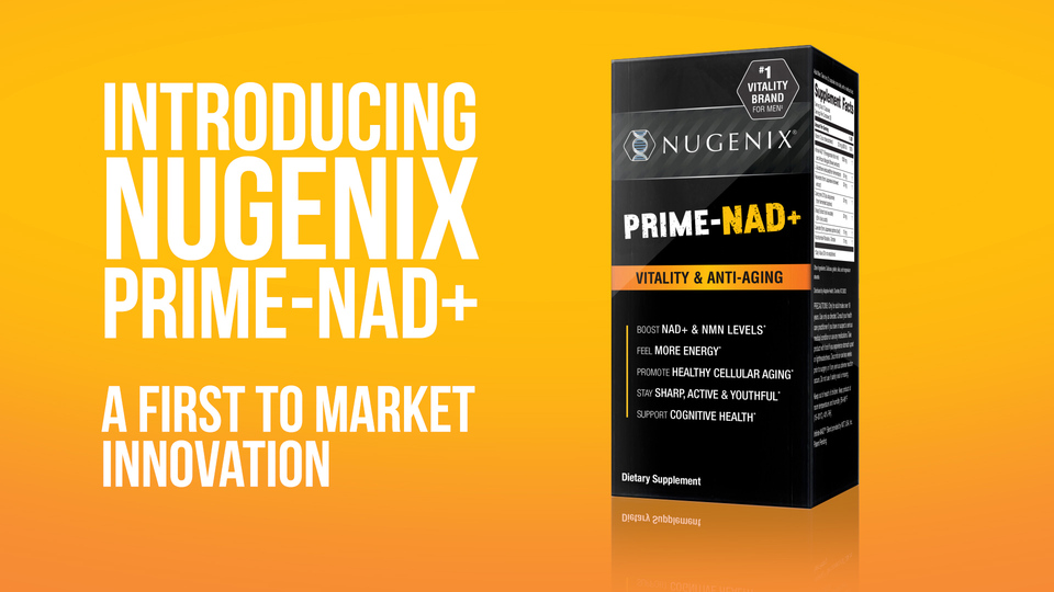 thumbnail video image 2 of Nugenix® Prime-NAD+, with Resveratrol, Glutathione, & CoQ10, Boost NAD+ & NMN Levels for Anti-Aging, Cell Health & Energy, 56 Capsules, 2 of 14
