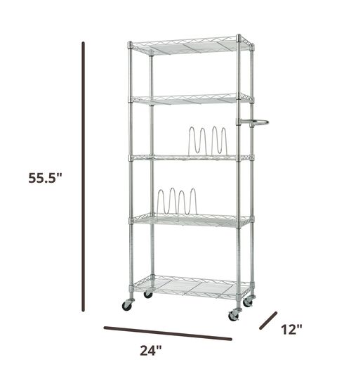 dimensions of the pantry rack