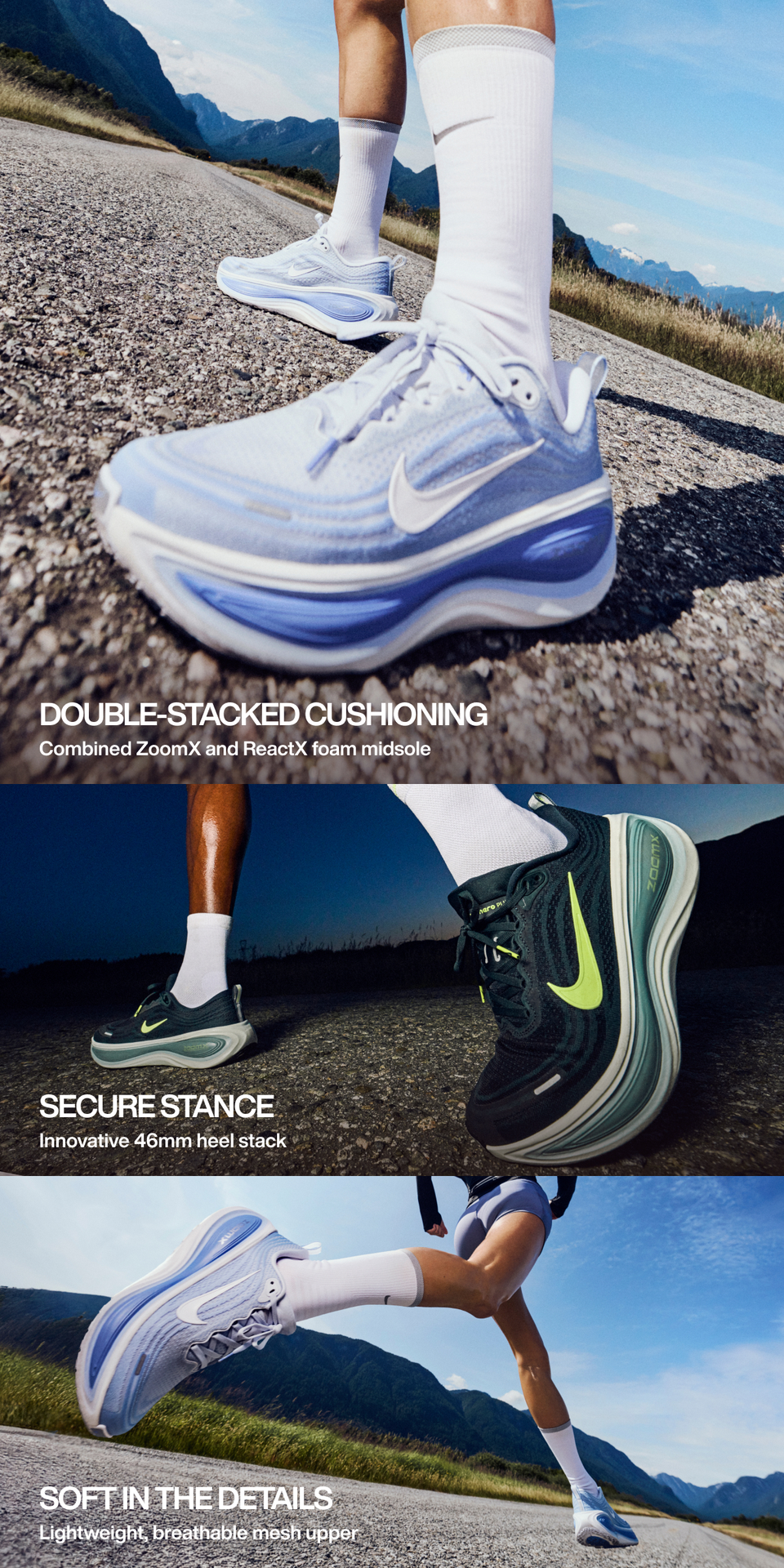 スパイク・シューズ NIKE VOMERO PLUS 26cm Nike Nike Vomero Plus (White/Black/Bright Crimson) - UNION