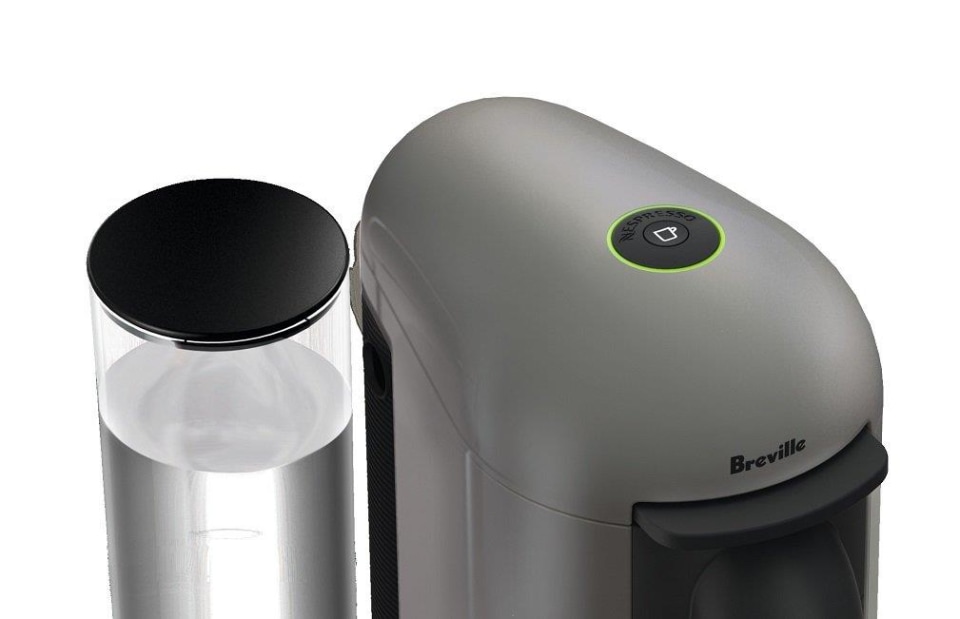 Nespresso VertuoPlus Coffee and Espresso Maker by Breville, White 