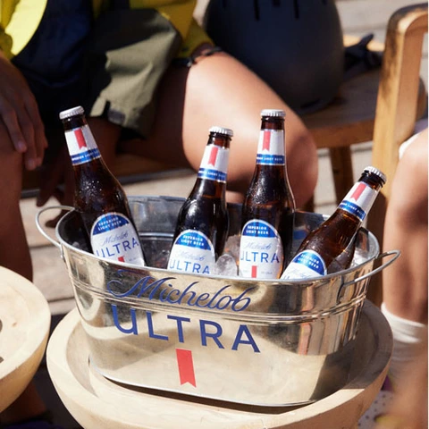 Michelob ULTRA Superior Light American Lager Beer, 24 Pack