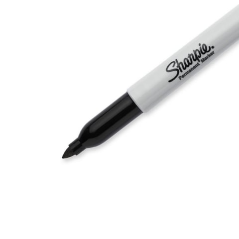 Sharpie eXtreme Permanent Markers, Fine Tip, Black, 4/Pack (1927436)