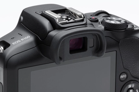 Canon EOS R100 Mirrorless Camera with 18-45mm & 55-210mm Lenses