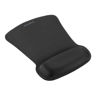 00054779  Hama Black Mouse Pad & Wrist Rest 215 x 255 x 21mm 21mm