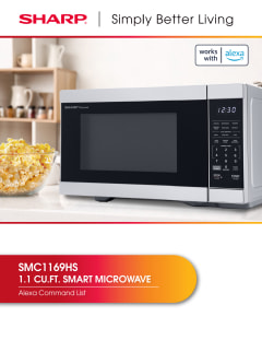 0.9 cu. ft. Countertop Microwave Oven (SMC0962HS)