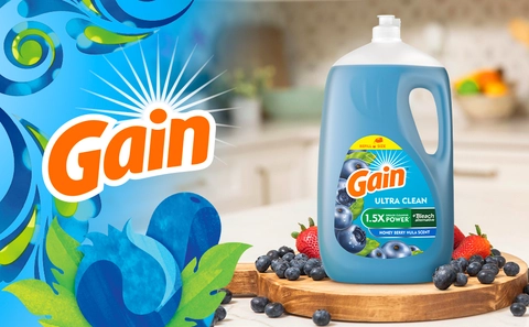Gain Honey Berry Hula Ultra Liquid Dish Soap