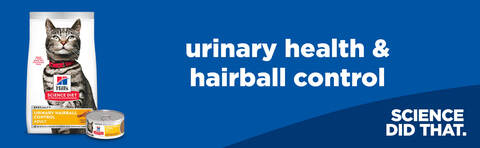 Science diet urinary and hairball outlet control