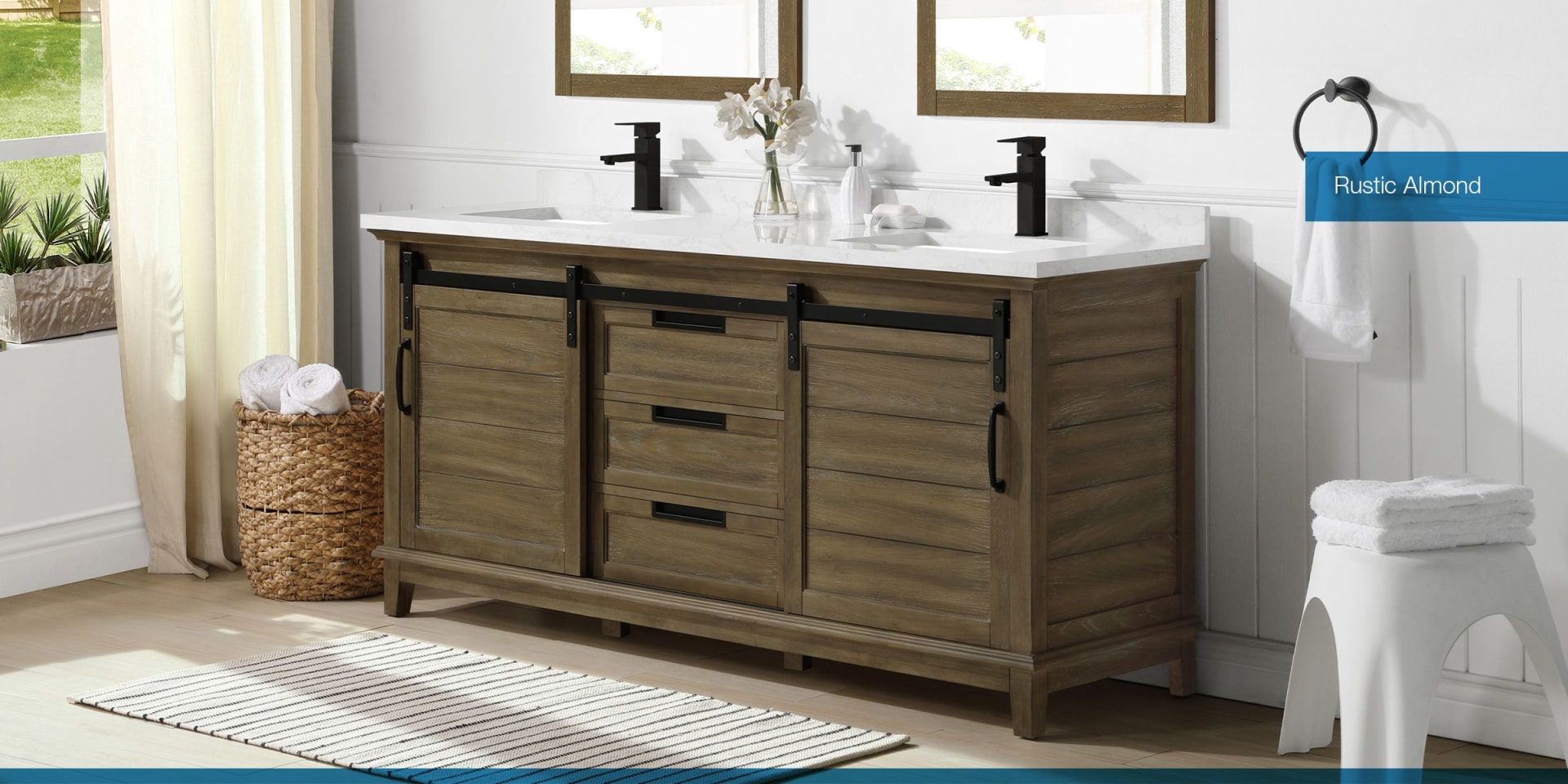 72 Inch Bathroom Vanity Costco / Elbe Rustic 36 Single Sink Vanity By