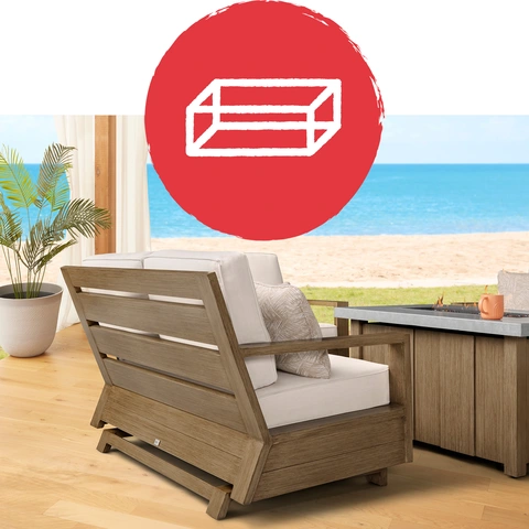 Loveseat back