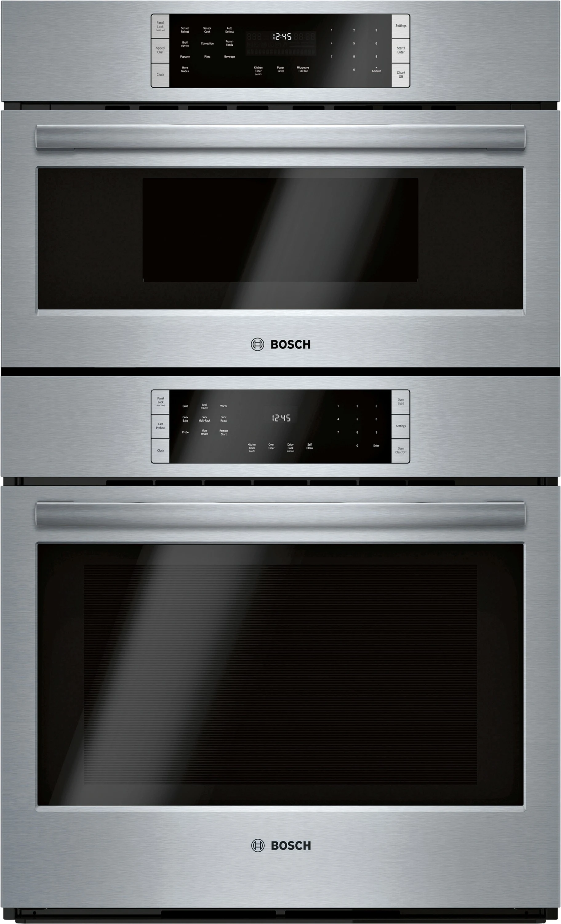 Bosch 800 Series Self-Cleaning Convection Microwave Wall Oven