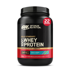 Product Optimum Nutrition, Gold Standard 100% Whey Protein Powder, Fruity Cereal, 22 Servings image