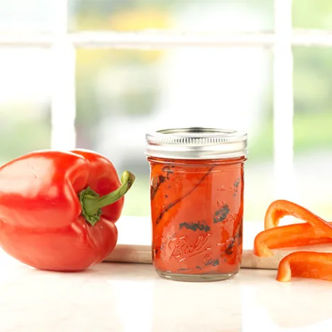 thumbnail image 2 of Ball Regular Mouth Glass Mason Jars 8 Oz - 12 Pack With Lids And Bands 2 of 6