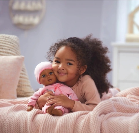 Baby Born My First Baby Doll Harper Dark Brown Eyes Realistic Soft Bodied Eyes Bottle Kids Ages 1 Walmart