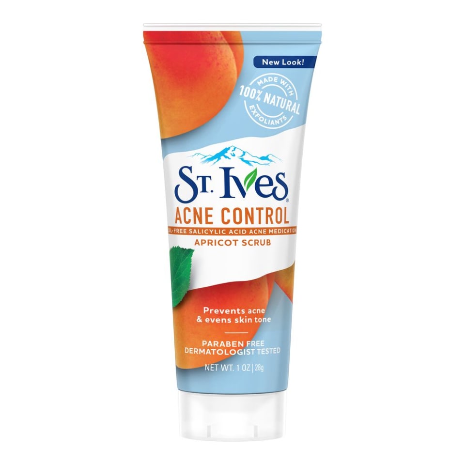 St. Ives Acne Control Face Scrub Apricot 6 oz, 4 count