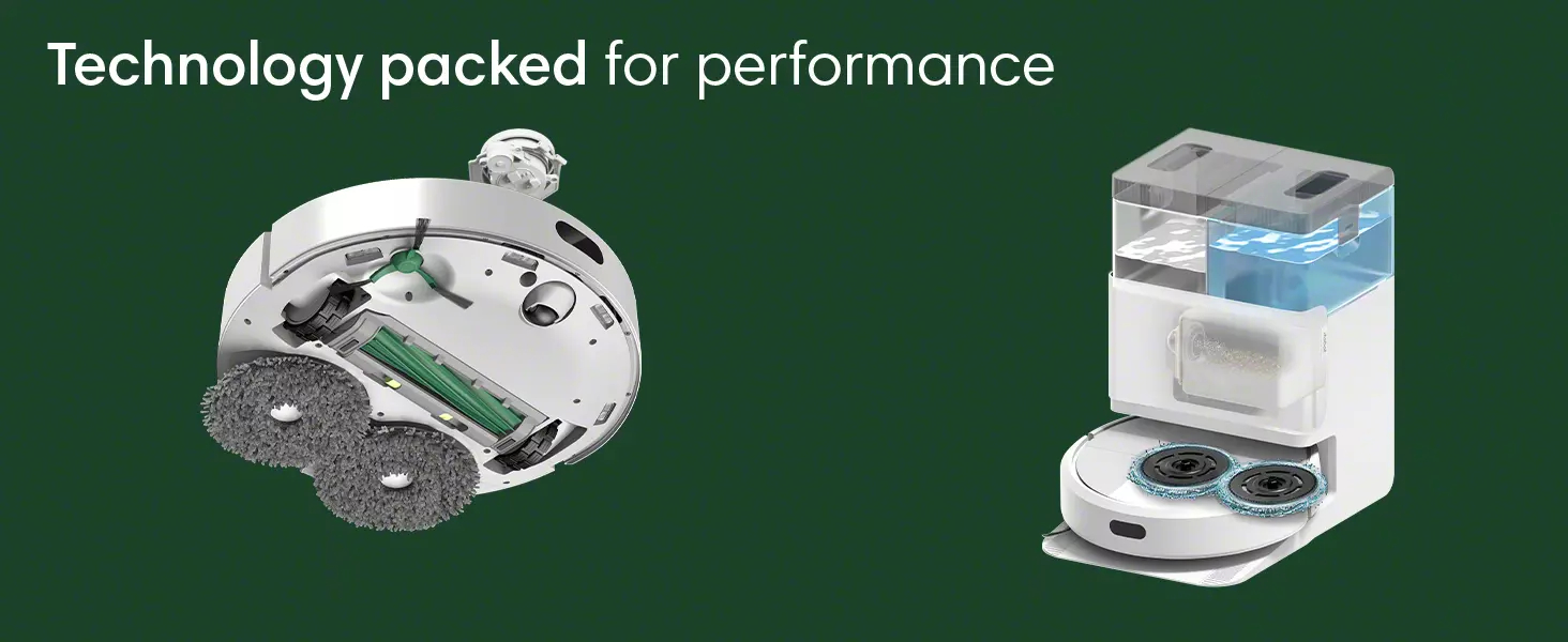 iRobot Roomba Plus 405 Combo Robot Vacuum & Mop + AutoWash Dock