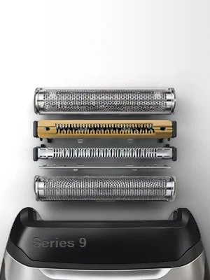 Braun Series 9 Sport+ Electric Shaving Razor with Clean and Braun Series 9 Sport+ Electric Shaving Razor with Clean and