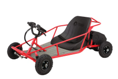 Razor Crazy Cart - 24V Electric Drifting Go Kart - Variable Speed, Up to 12  mph, Drift Bar for Controlled Drifts 