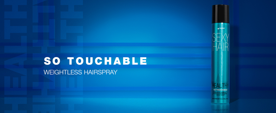 thumbnail video image 2 of Healthy Sexy Hair So Touchable Weightless Hairspray 9 oz, 2 of 3