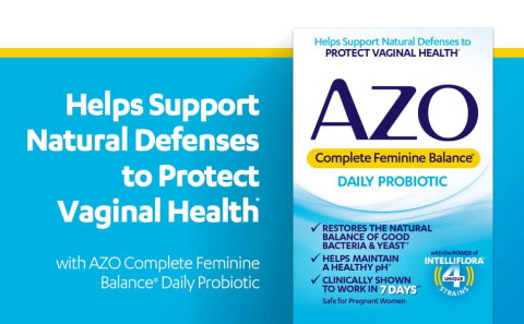 Complete Feminine Balance Daily Probiotic Capsules
