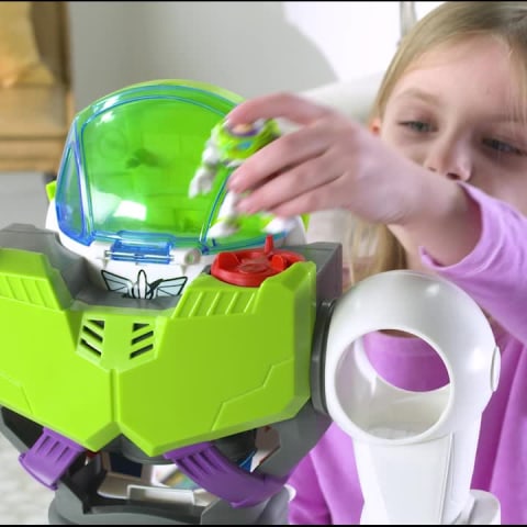 Fisher-Price Imaginext Disney Toy Story Buzz Lightyear Robot Jeu avec Buzz... 