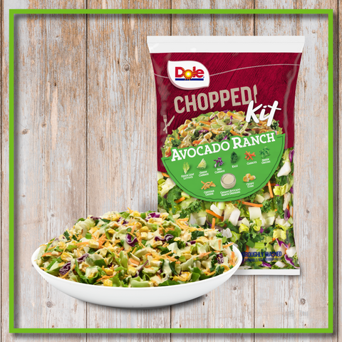 Dole Applewood Bacon Chopped Salad Kit, 12.2 oz - Foods Co.
