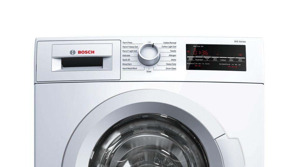 Bosch 300 Series 2.2 Cu. Ft. Compact Front Load Washer