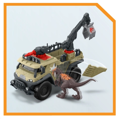 Jurassic World Capture N Crush Truck Vehicle MATTEL