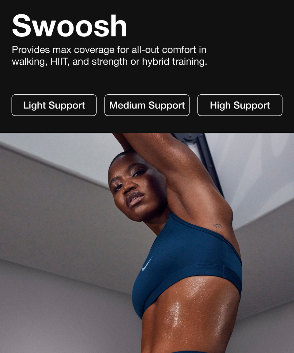 Nike Women's Zenvy Rib Light-Support Non-Padded Longline Sports