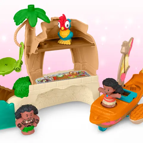 Fisher Price Little People Disney Princess Moana Deluxe Playset