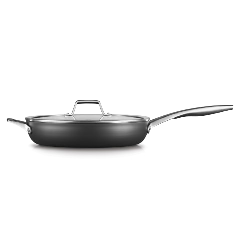 Premier™ Hard-Anodized Nonstick 12-Inch Frying Pan with Lid