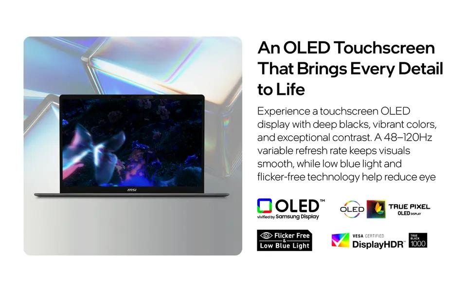 Prestige 16 AI+ C3MTG-227 US oled touchscreen
