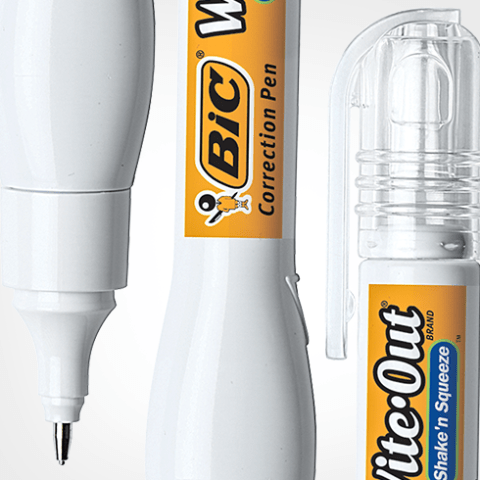 Bic Wite-Out Shake 'n Squeeze Correction Pen 8 ml White WOSQP11, 1 - Kroger