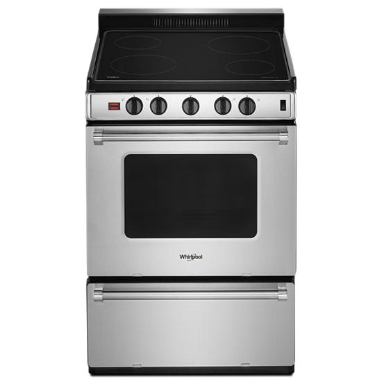 Whirlpool® 24 Stainless Steel Free Standing Electric Range Home  appliances, kitchen, laundry in Sumter,SC 29150