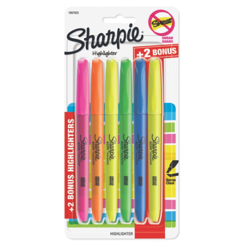 Sharpie 20376: Accent Mini Highlighter – Chisel Point Style