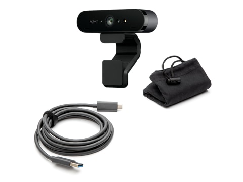 Fremhævet katalog erstatte Logitech Brio 4K UHD Webcam (Black) : PC Accessories & Webcams | Dell USA